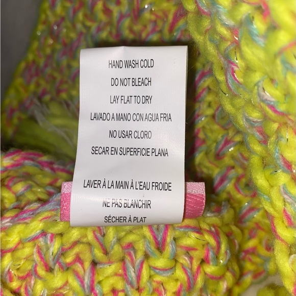 Gifted.  Not for sale Toby Match Set Pom Headband Tassel Infinity Scarf 4-14 - Picture 8 of 13